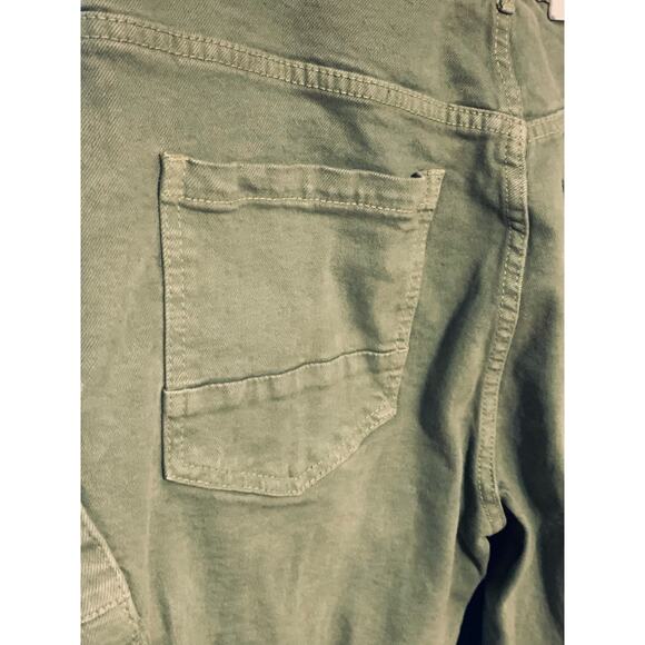 Man Boohoo Man Army Green Jeans - Size 32 - Picture 7 of 8